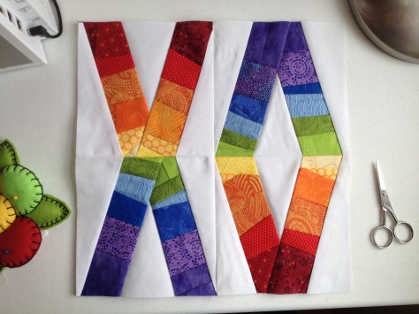 All laid out and stitched together!