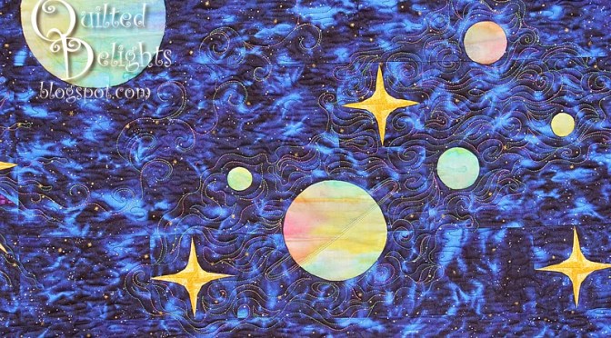 Four-pointed Star Out in the Universe