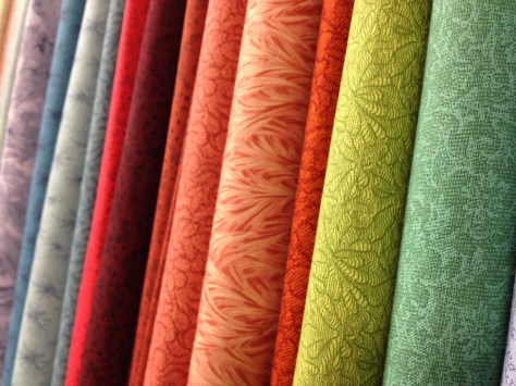 Luscious fabric colors!