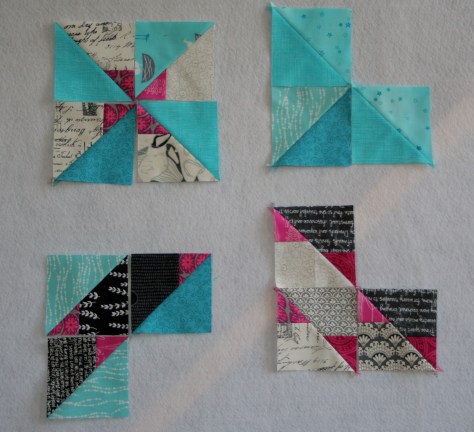 various scrap arrangements