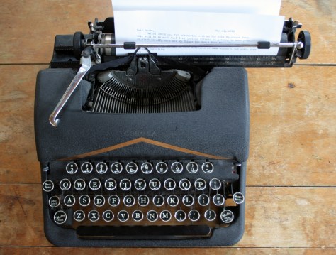 typewriter