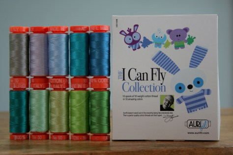 i can fly aurifil thread kit