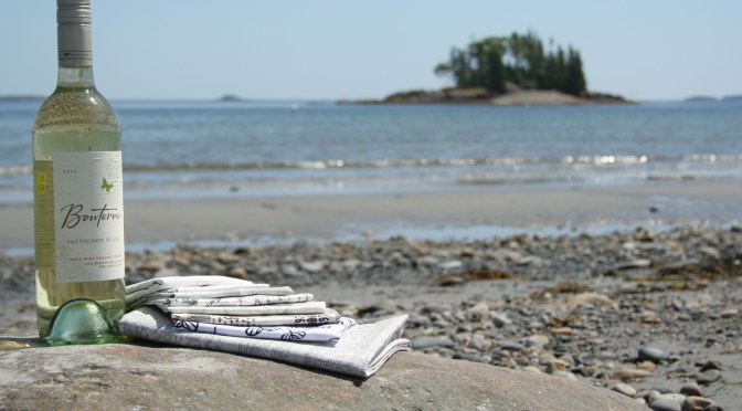 A Perfect Pair: Wine and Fabric {Blanc & Low Volume}