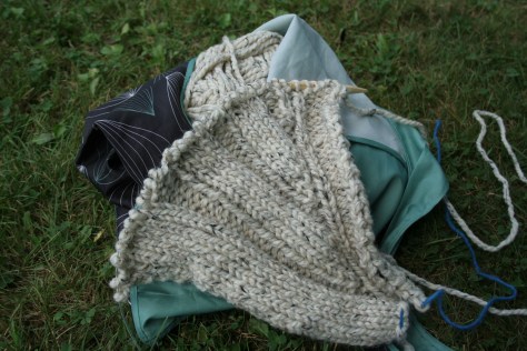 Katniss cowl progress