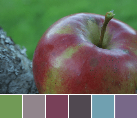 apple pastel color palette