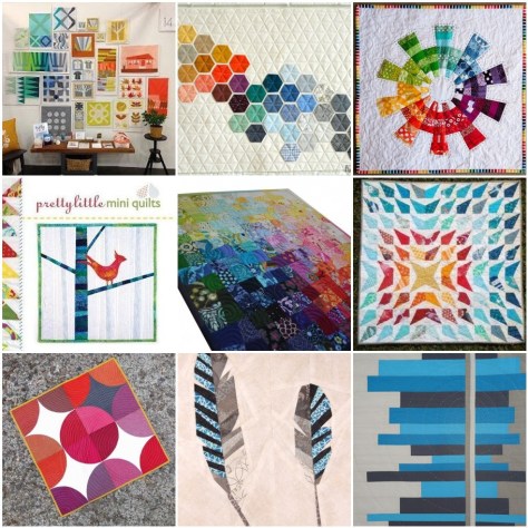 mini quilt swap inspiration board