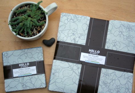 Botanics fabric, two ways.