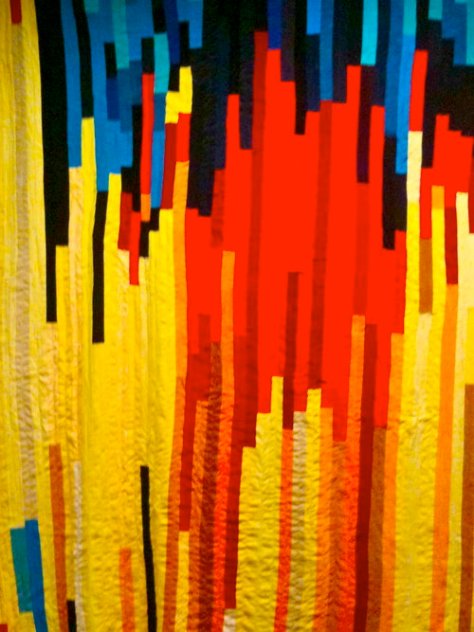 Piano Keys quilt by Avis Collins Robinson 