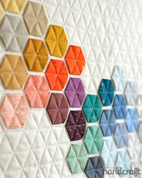 modern handcrafts modern hexies