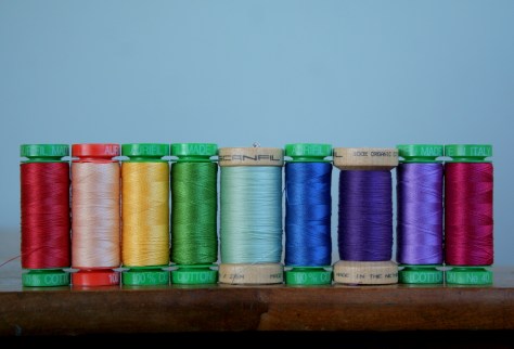 rainbow thread gradient