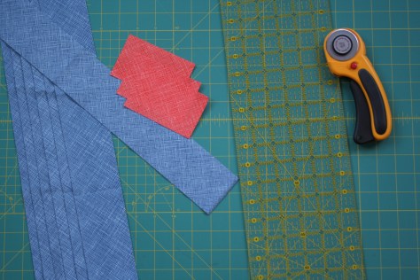 cutting binding strips