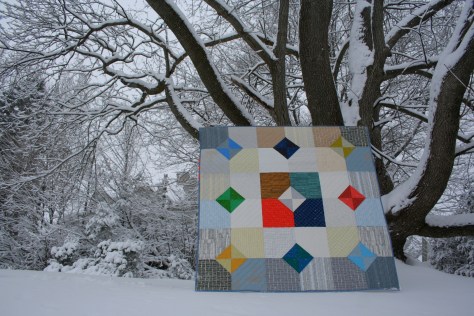 doe layers of charm quilt