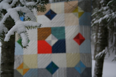doe layers of charm quilt