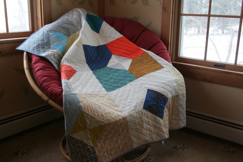 Doe layers of charm quilt