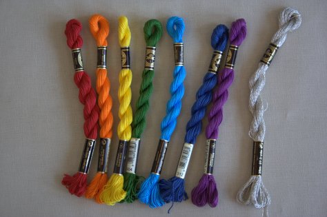 embroidery floss organization tip