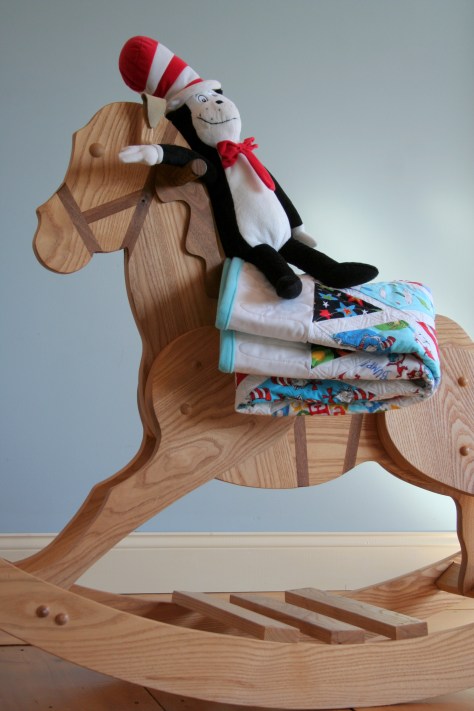 dr seuss quilt finish