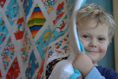 max and dr seuss quilt