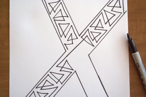 wonky triangles fmq tutorial