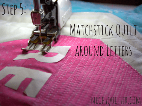 relief quilting tutorial