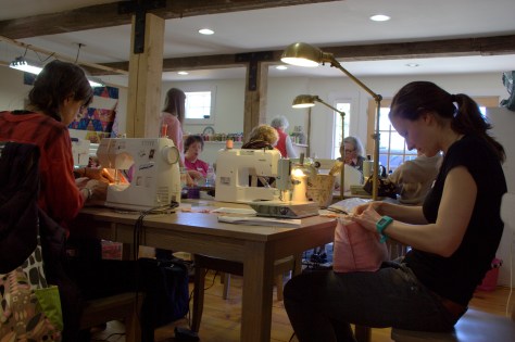 one hour basket sewing class at alewives