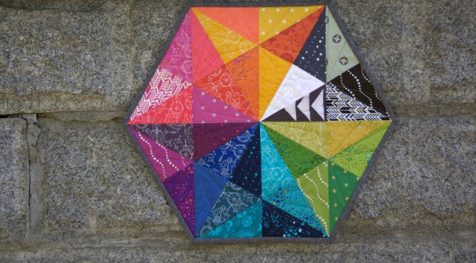 Bloggers Quilt Festival – Spring 2015 {ROYGBIV Entry}