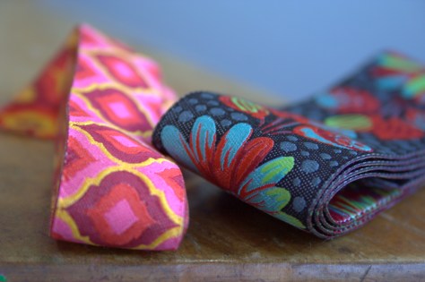 tula pink renaissance ribbons