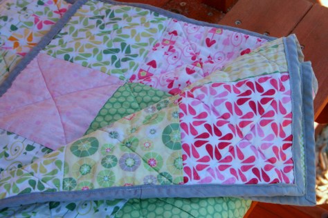 rainy days picnic quilt