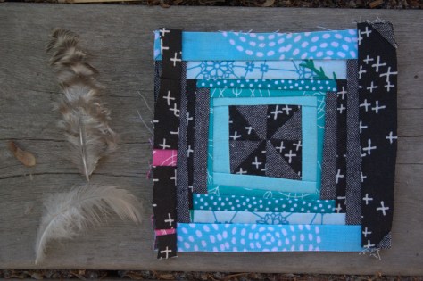 my mini mini quilt in progress