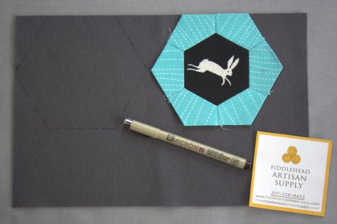 tracing and cutting EPP coaster backing