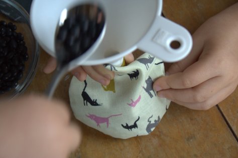 sizzix beanbag tutorial fill the beanbags