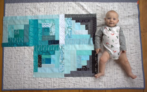 5 months milestone quilt progress