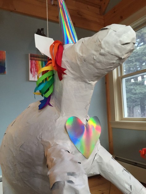 rainbow unicorn pinata