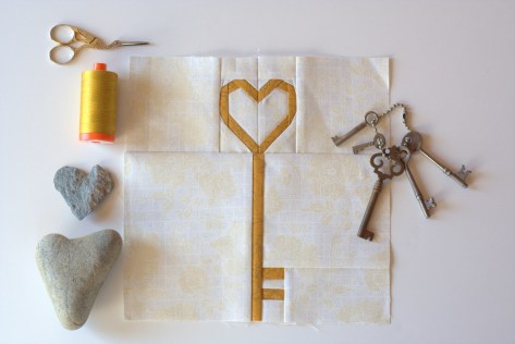 love is the key foundation paper pieced pattern