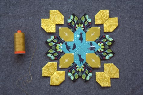 lucy boston patchwork of the crosses epp tutorial sizzix