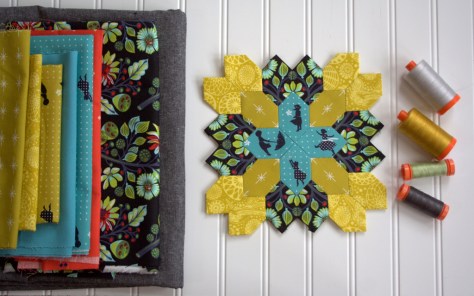 lucy boston patchwork of the crosses epp tutorial sizzix