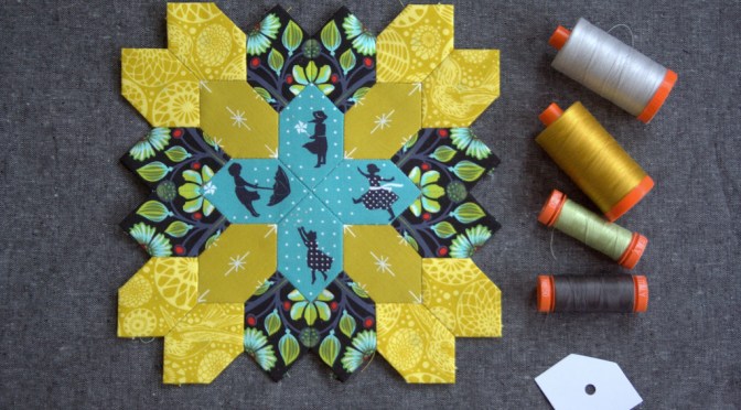 Lucy Boston Patchwork of the Crosses EPP {Sizzix Tutorial}