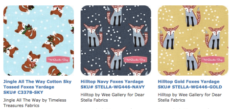 fox fabric search