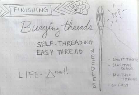 self threading needles