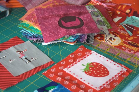 eye spy quilt beginnings