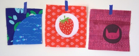 inset circles with sizzix and freezer paper eye spy