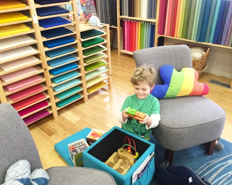 maine quilt shop hop 2016 clementine kid area