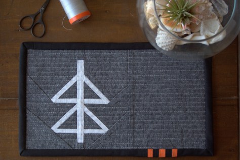 finnish ancestral emblem mug rug