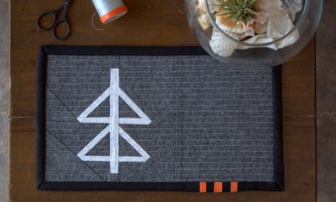 finnish ancestral emblem mug rug