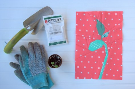 bean sprout foundation paper piecing pattern nightquilter