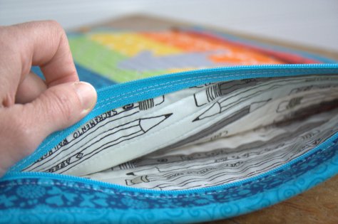 fqs simple zipper pouch teacher gift