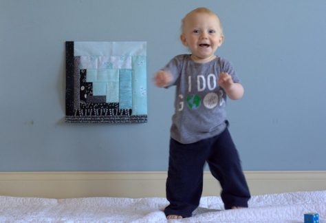 finn milestone quilt 11 months
