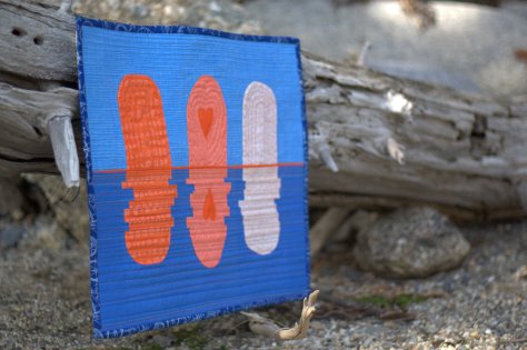 let your heart shine true mini quilt