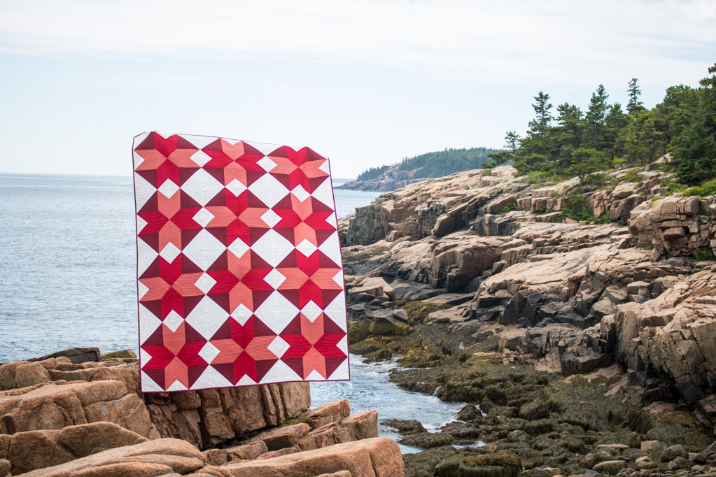 Yvonne Fuchs quilt in Quilters Planner 2017