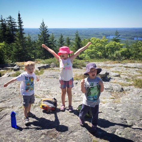 hiking Blue Hill Mountain Maine