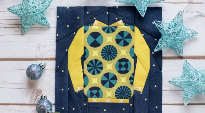 Not-So-Ugly Christmas Sweater Block Sew Along with Kid Giddy